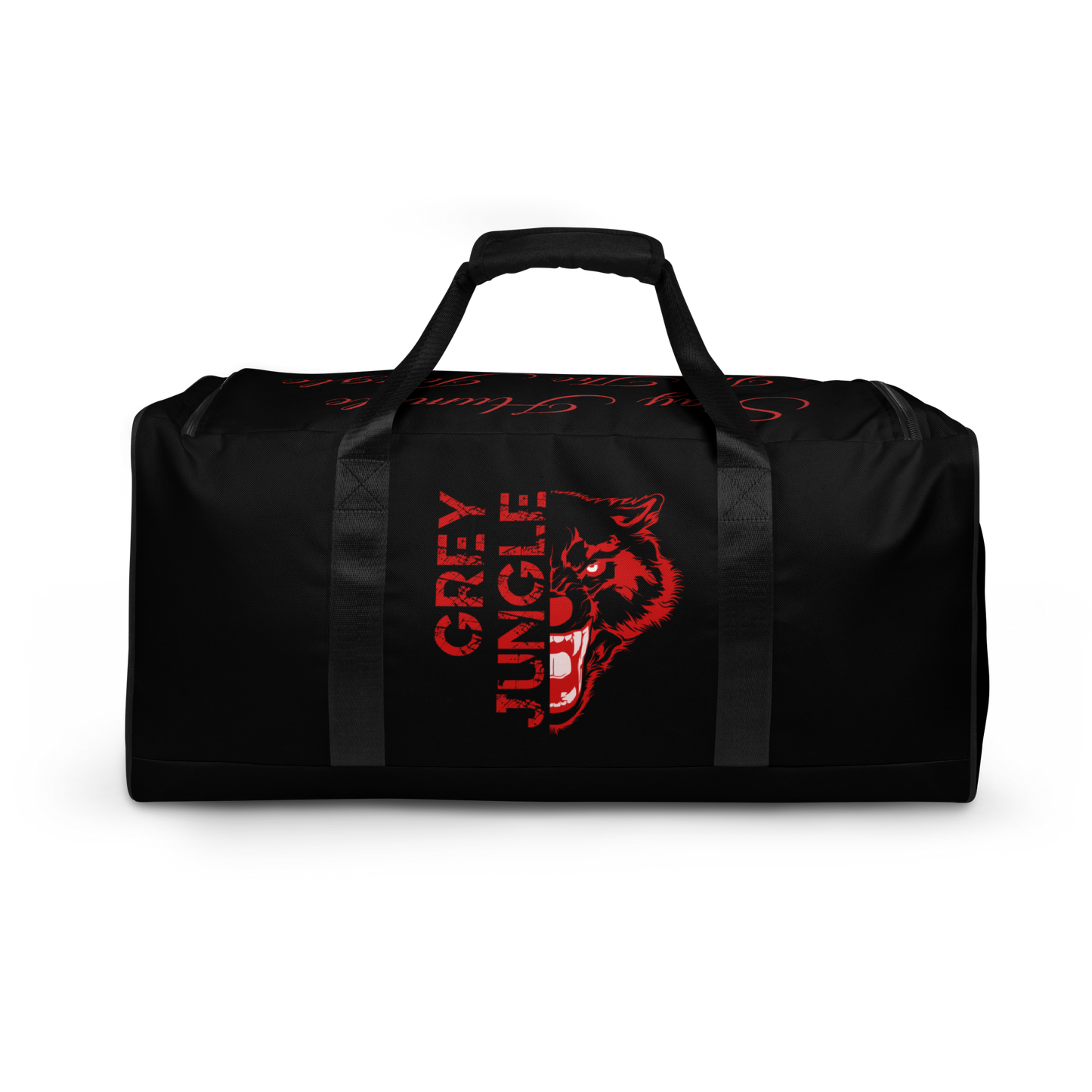 Duffle Bag | Black & Red