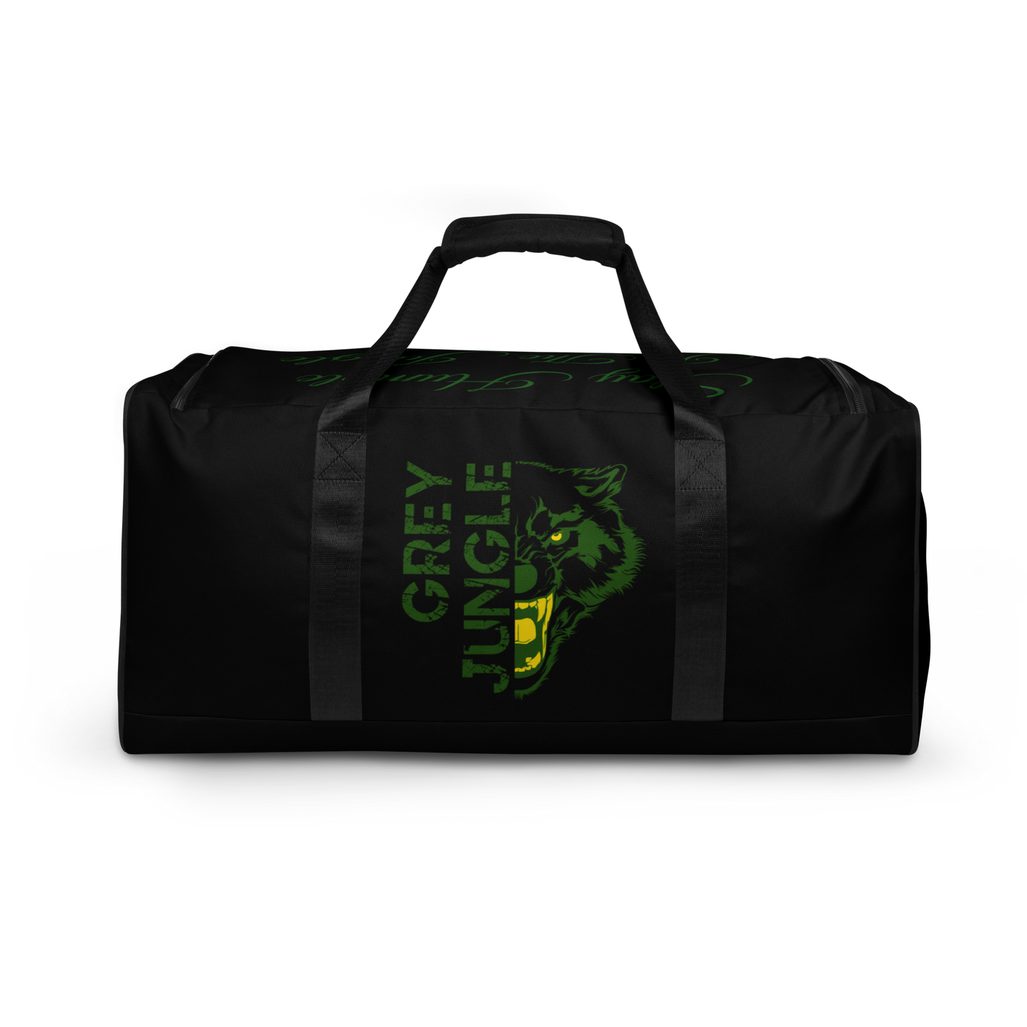 Duffle Bag | Black | Green & Gold Collection