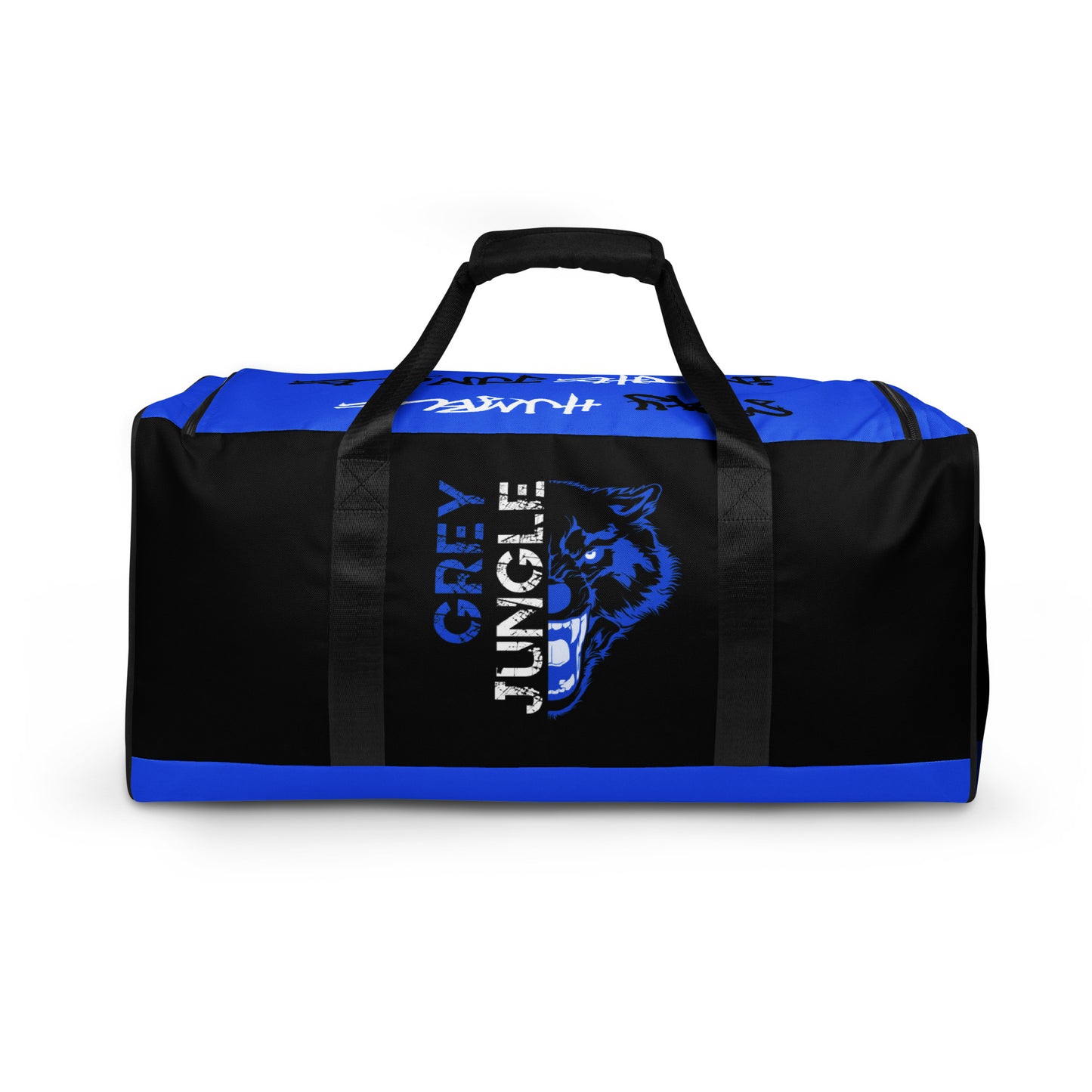 Duffle Bag | Blue, Black & White | 1 Royal Blues Collection