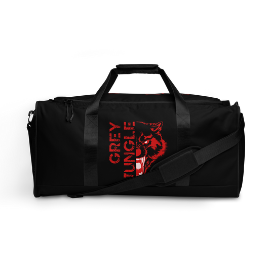 Duffle Bag | Black & Red