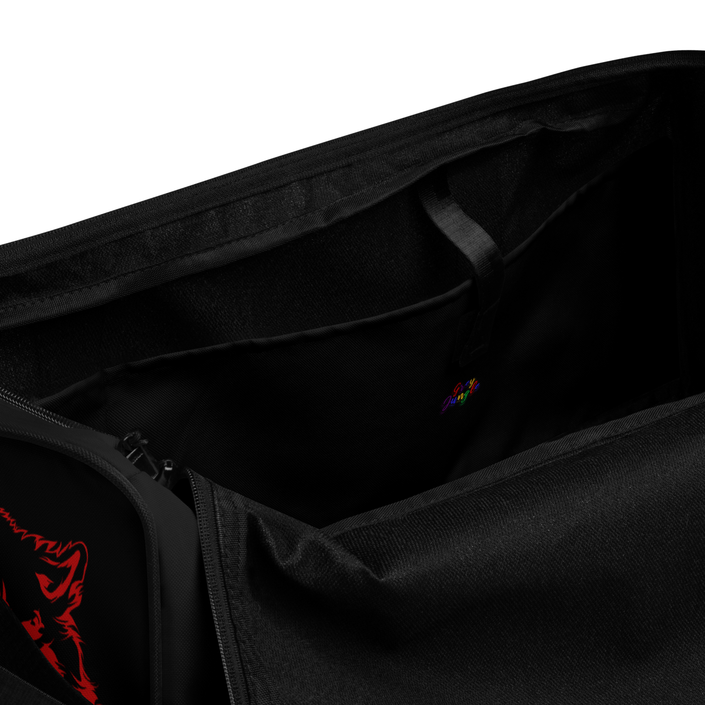 Duffle Bag | Black & Red