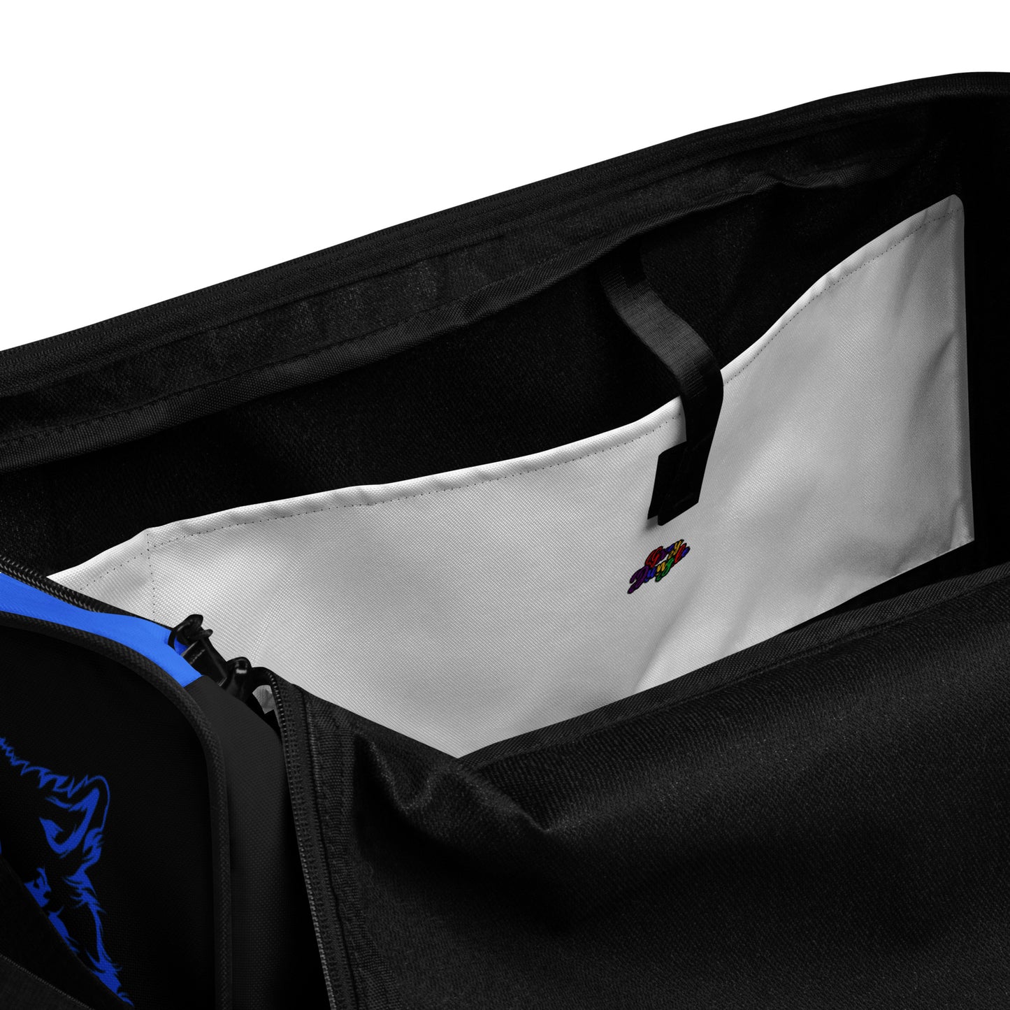 Duffle Bag | Blue, Black & White | 1 Royal Blues Collection