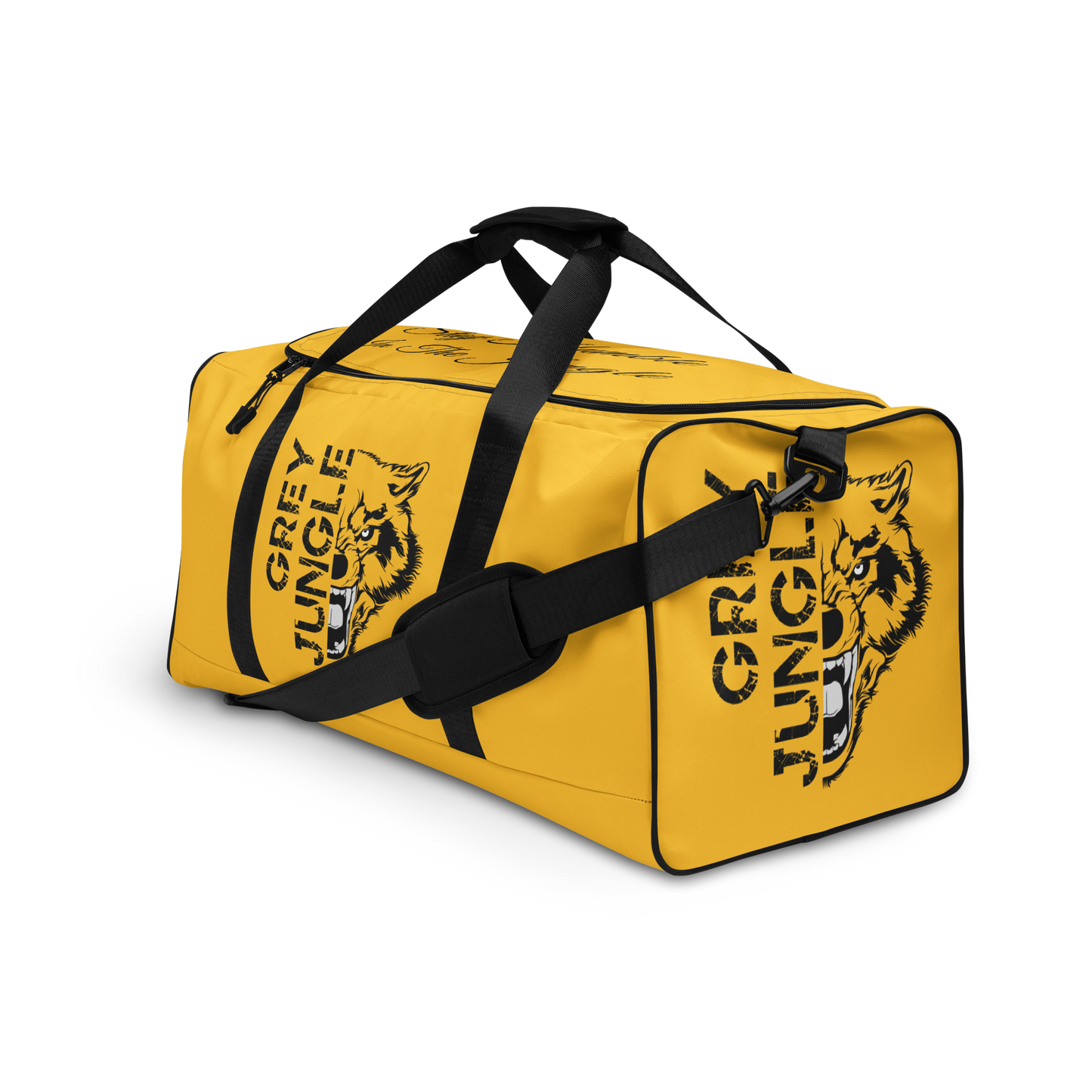 Duffle Bag | Black & Yellow | Limited Edition