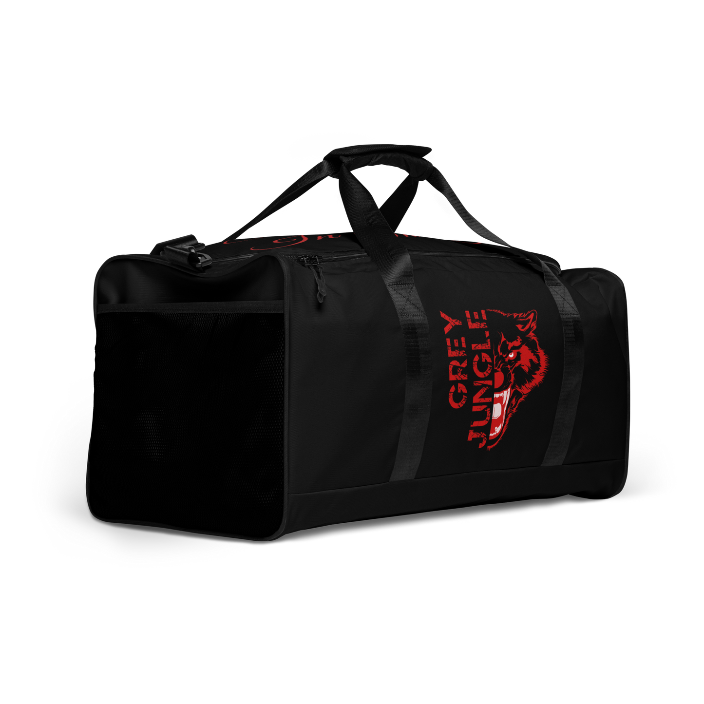 Duffle Bag | Black & Red