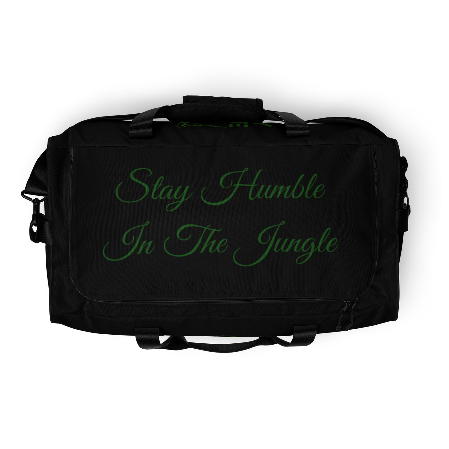 Duffle Bag | Black | Green & Gold Collection