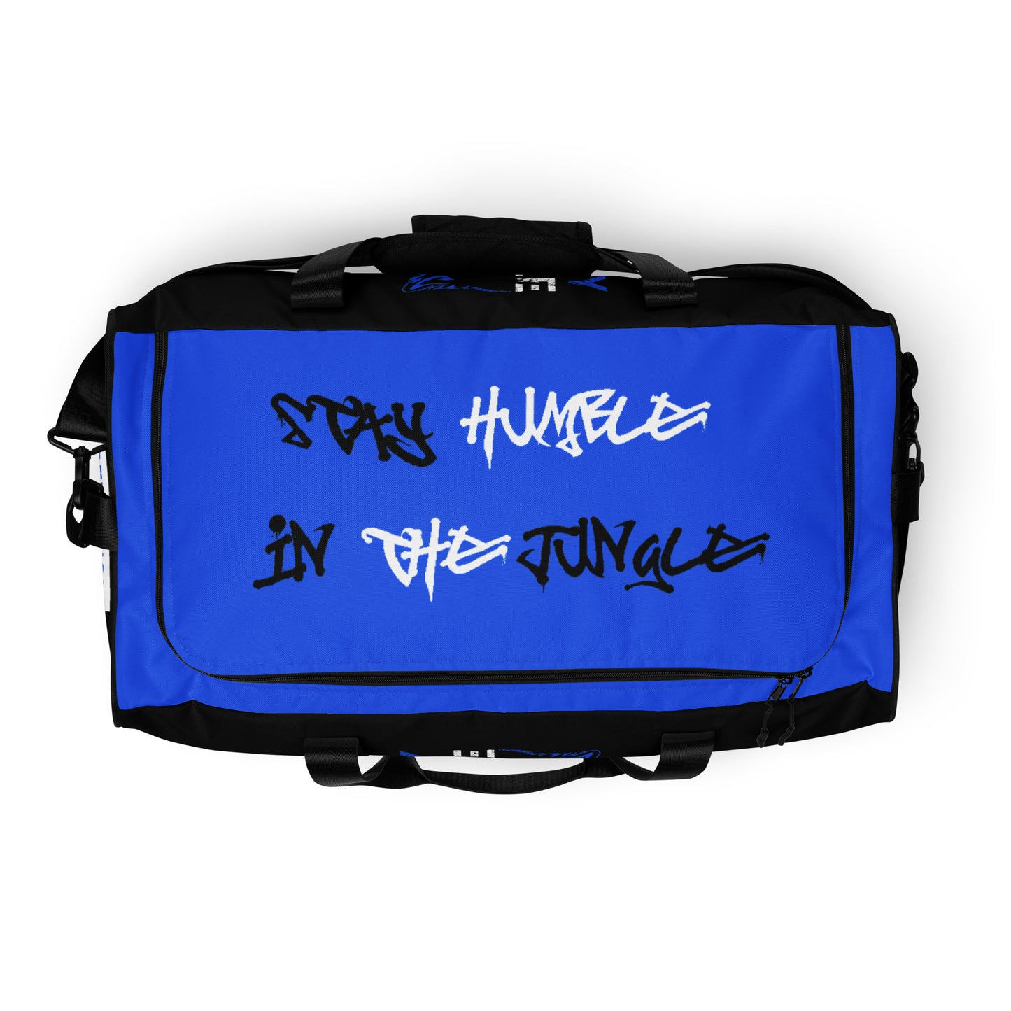 Duffle Bag | Blue, Black & White | 1 Royal Blues Collection