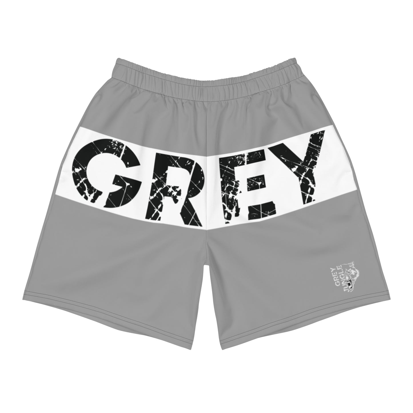 Jungle Fever Windbreaker Shorts - Grey