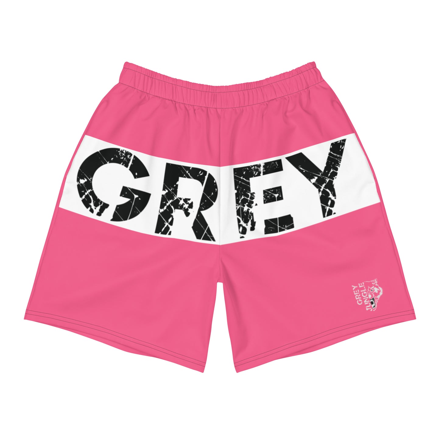 Jungle Fever Windbreaker Shorts - Pink