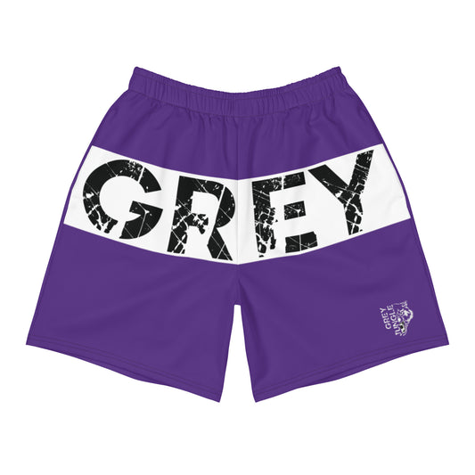 Jungle Fever Windbreaker Shorts - Purple