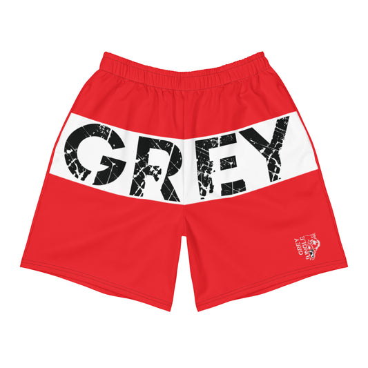 Jungle Fever Windbreaker Shorts - Red