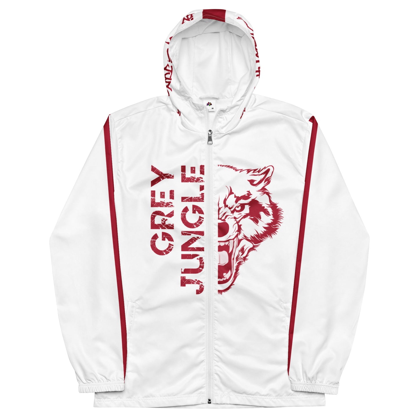 Windbreaker | White & Red | Cherry 12s