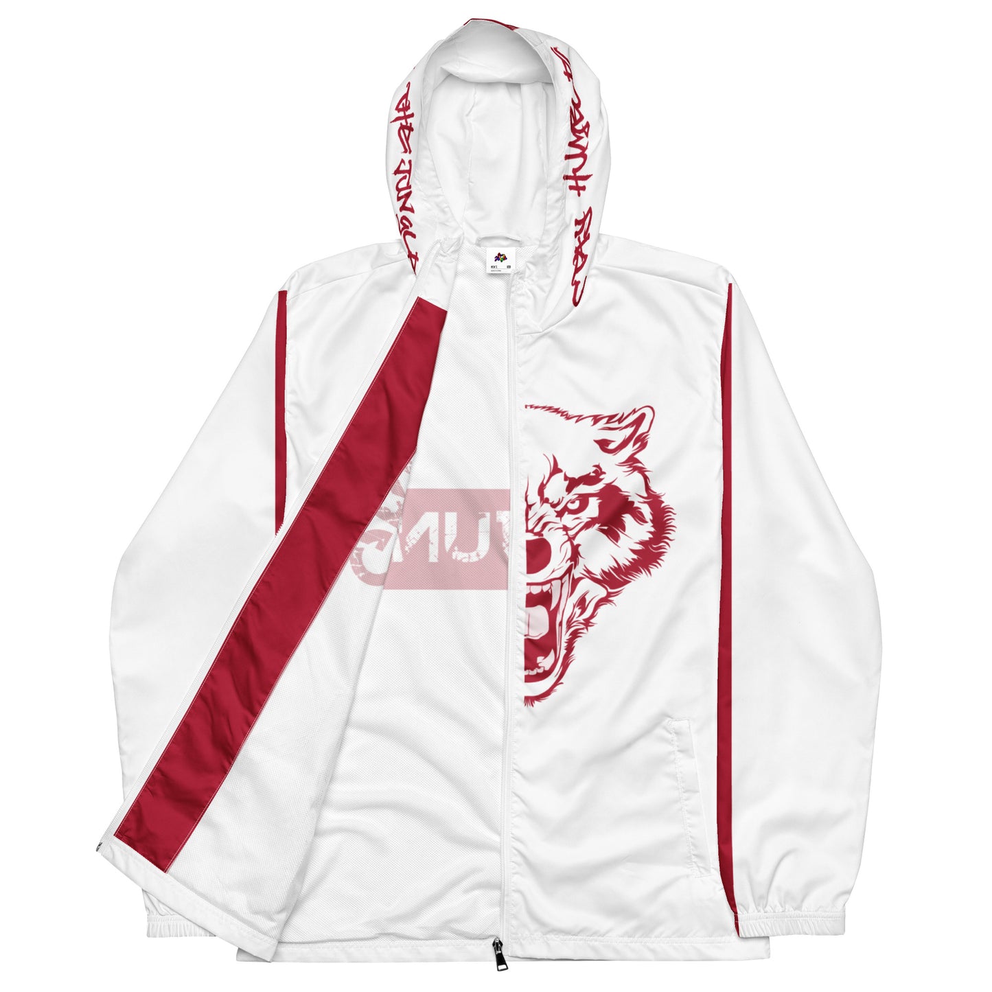 Windbreaker | White & Red | Cherry 12s