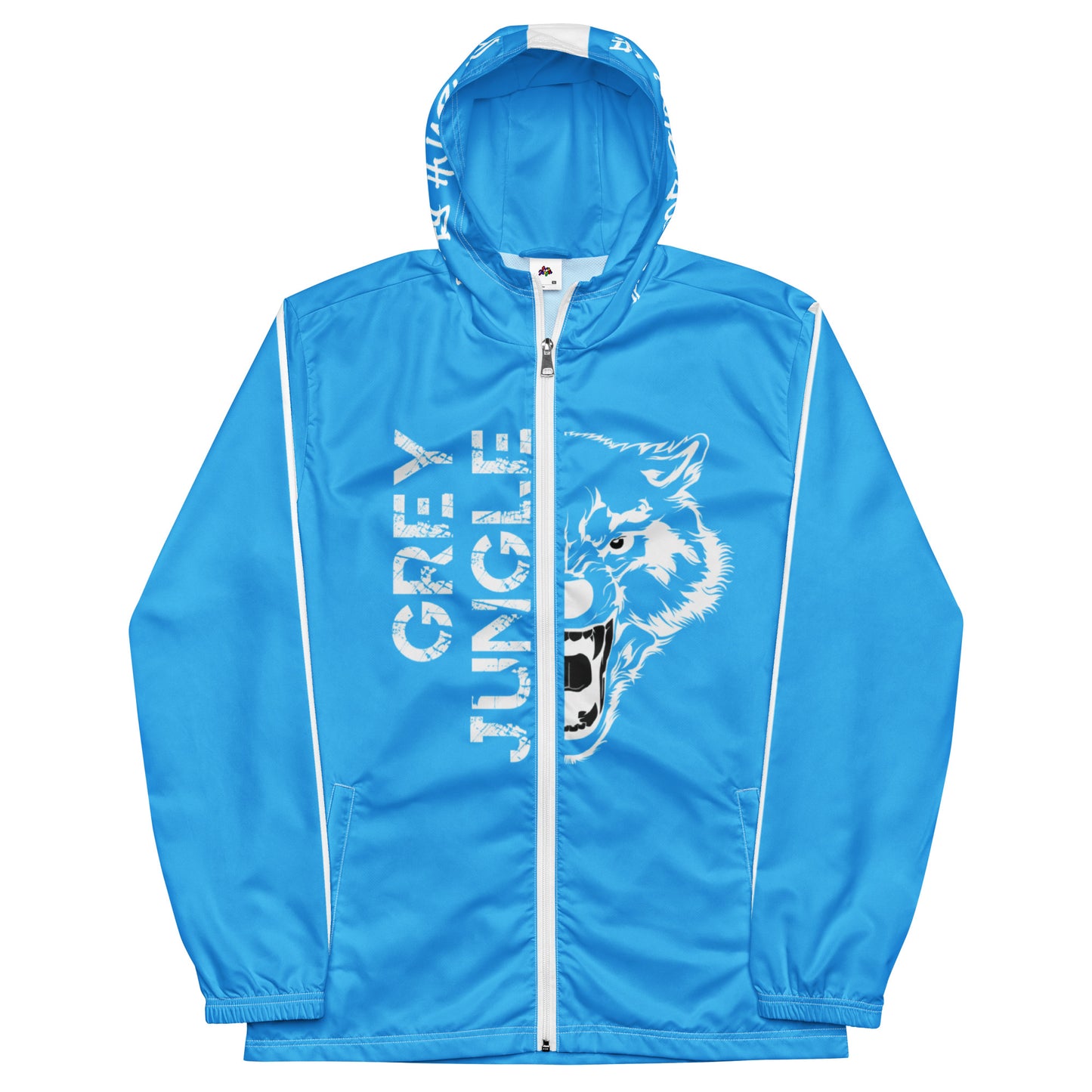 Powder Blue Retro 9 Windbreaker