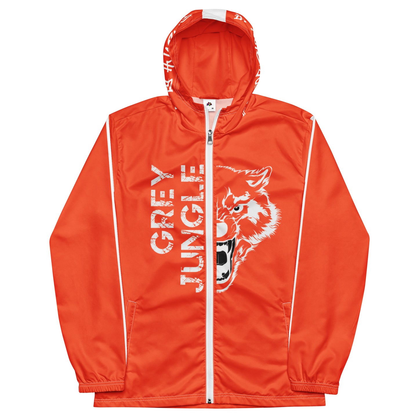 Jungle Fever Windbreaker - Orange