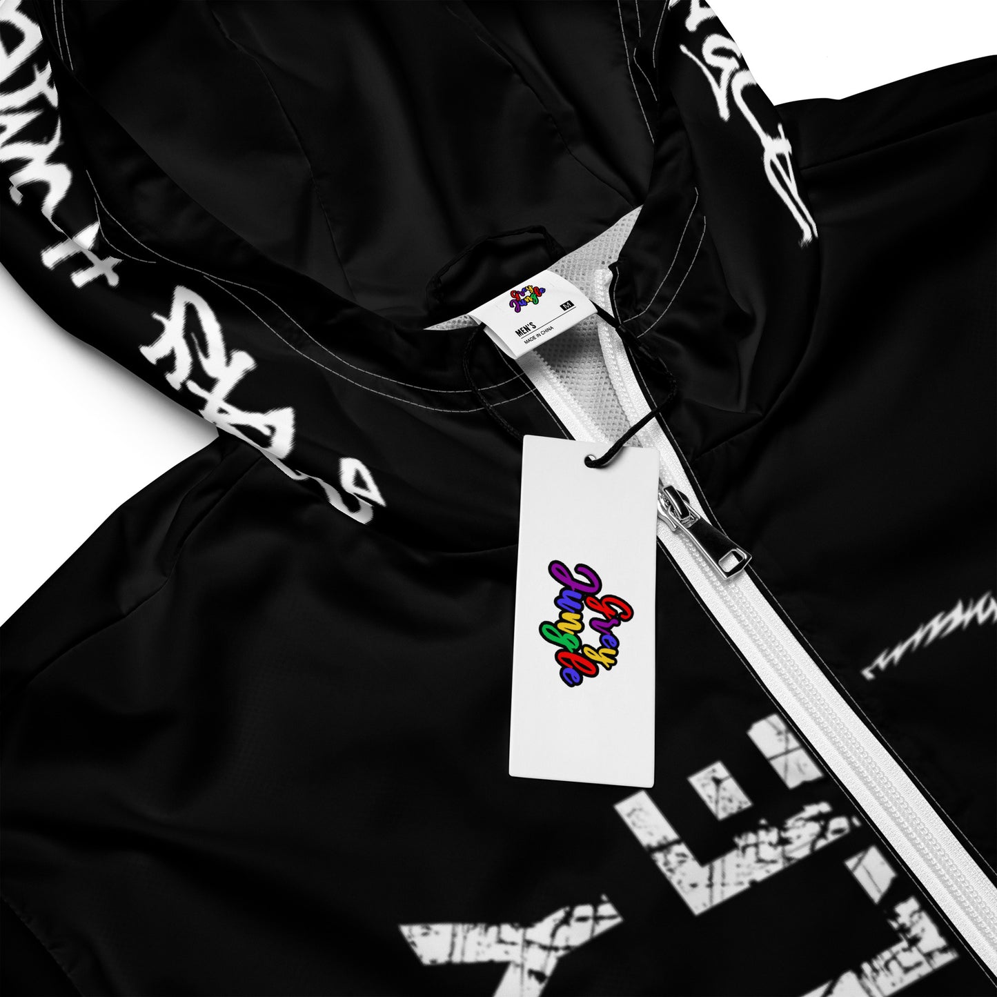 Black and White | Unisex Windbreaker