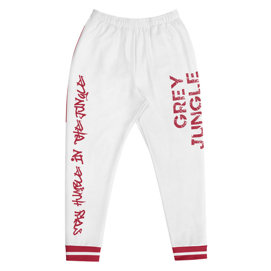 Joggers | White & Red | Cherry 12s Collection