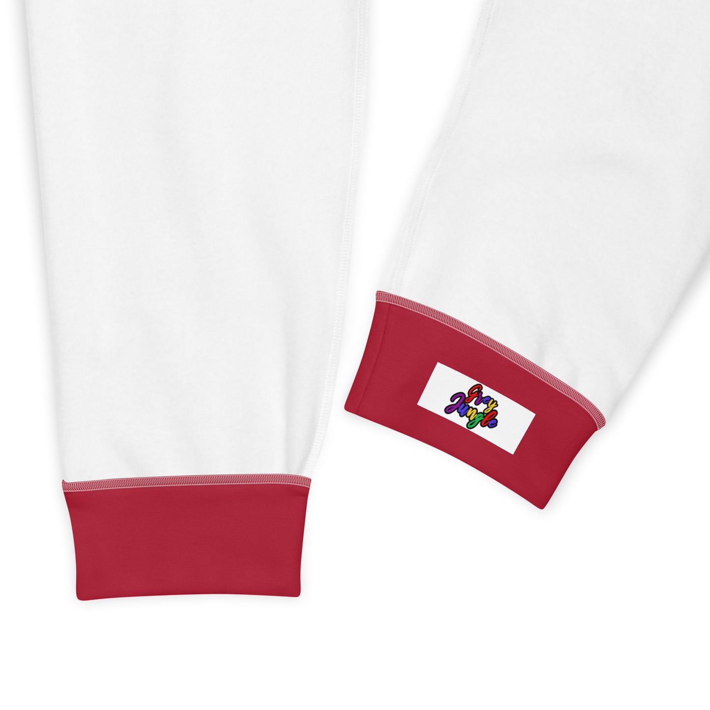 Joggers | White & Red | Cherry 12s Collection