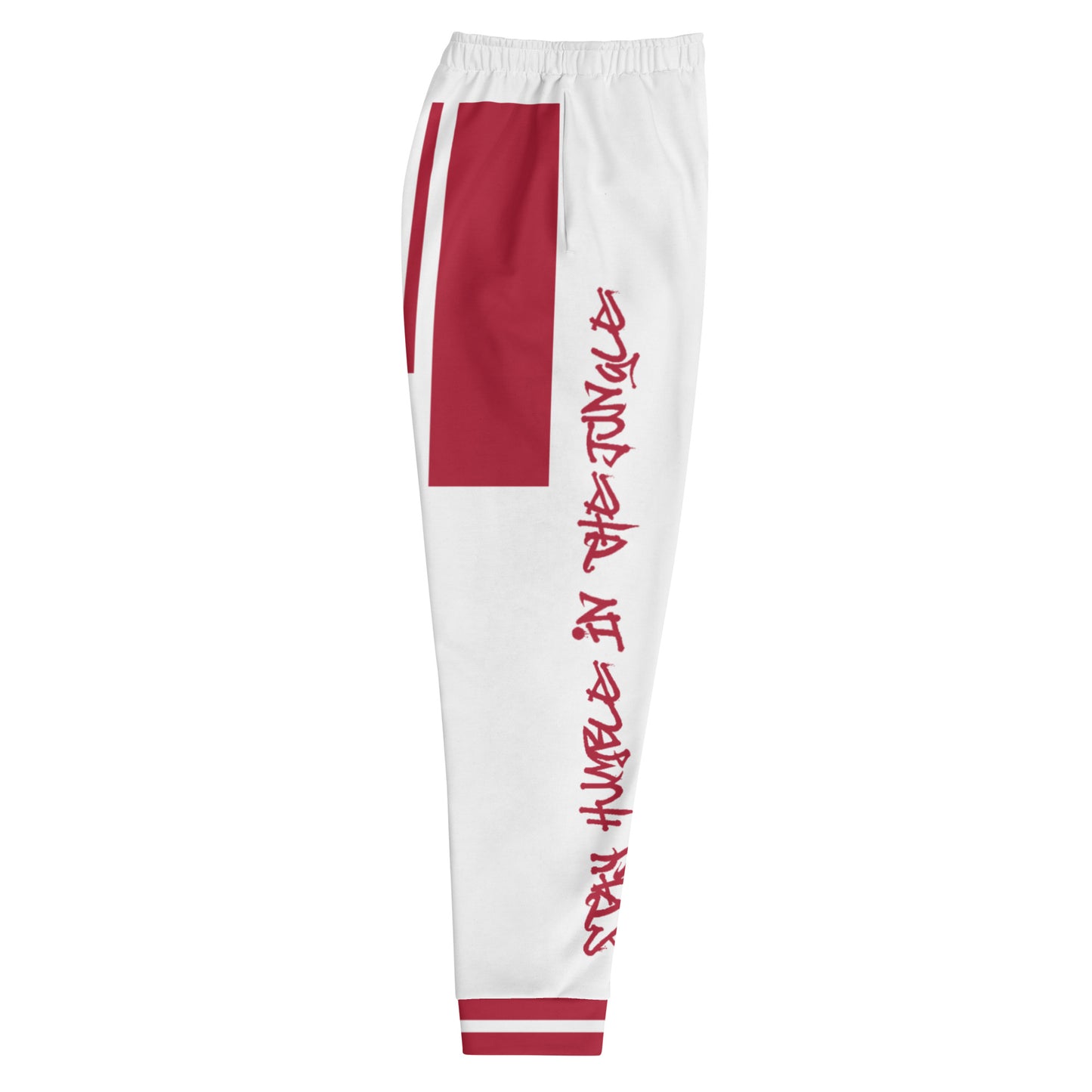 Joggers | White & Red | Cherry 12s Collection