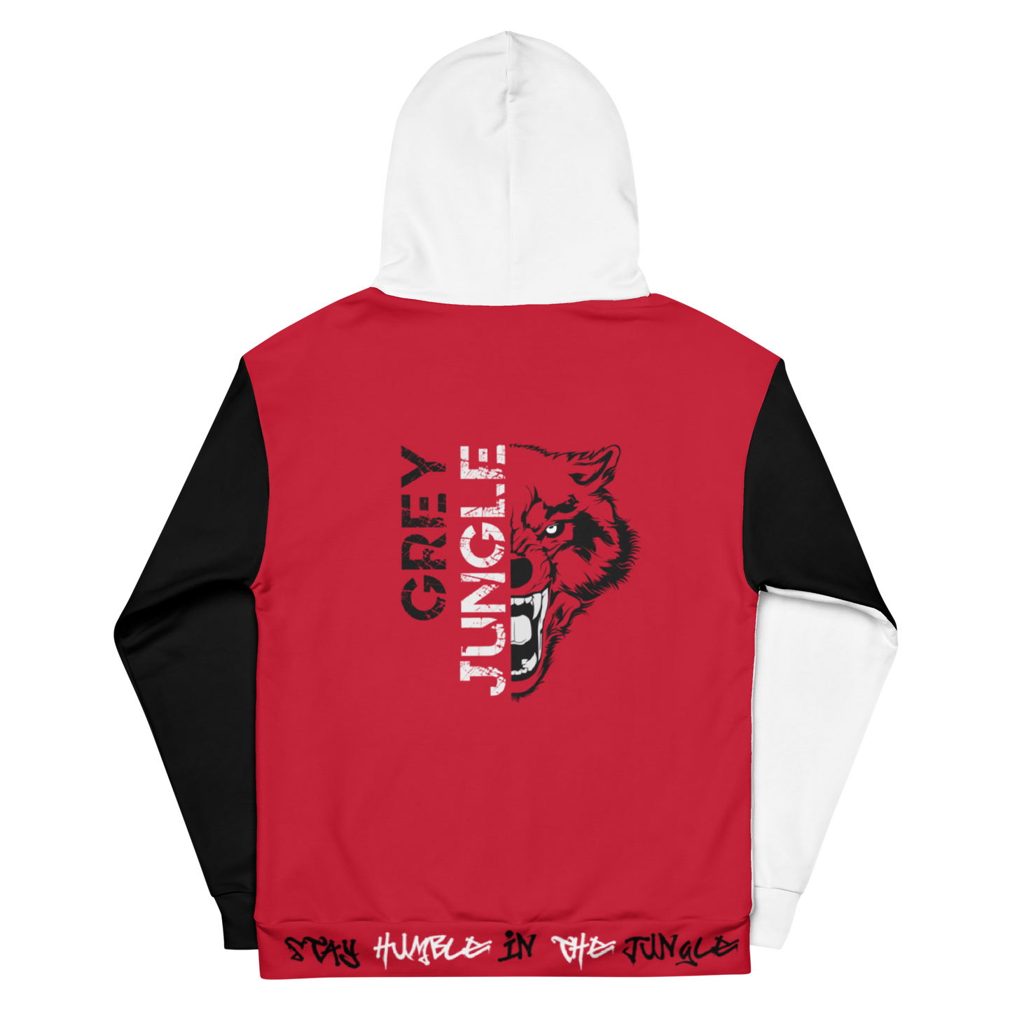 Hoodie | Red & Black - Hoodie