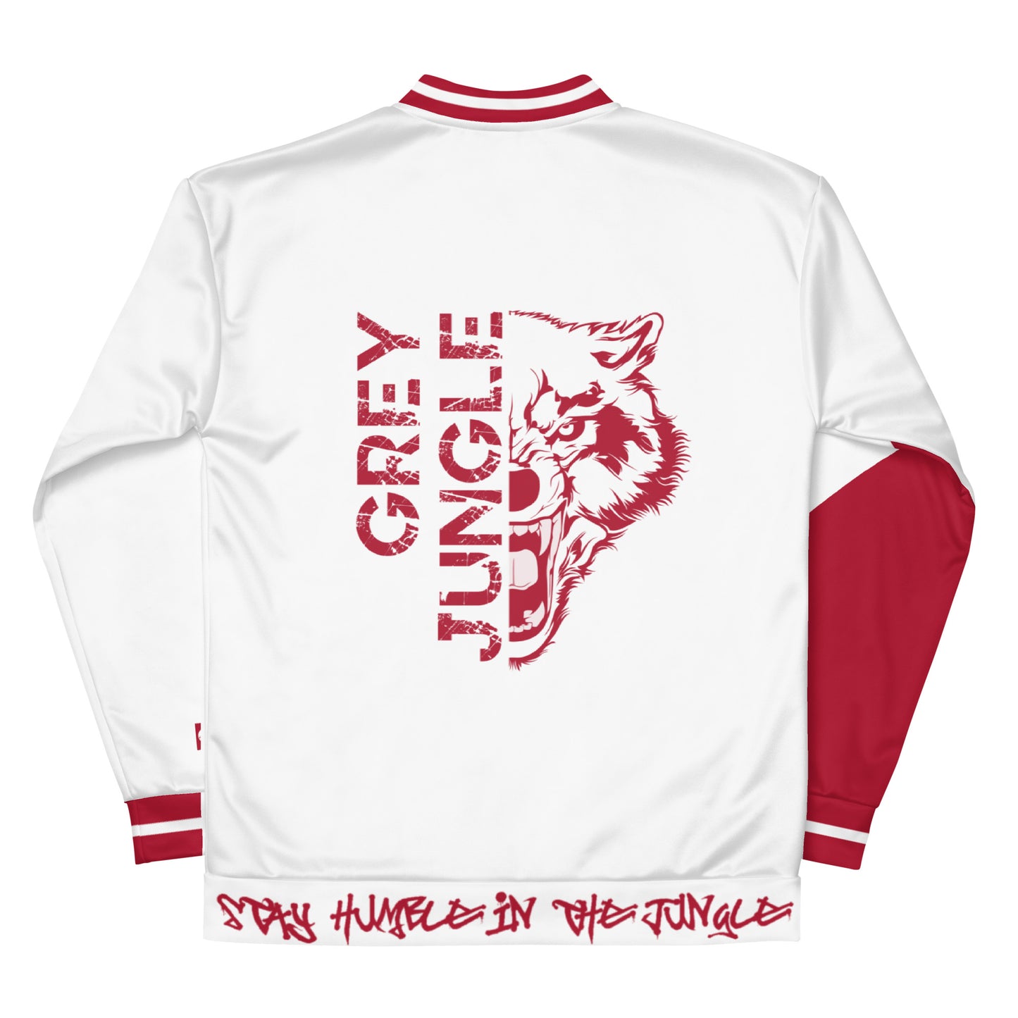 Bomber Jacket | Red & White | Jacket for Cherry 12s Collection