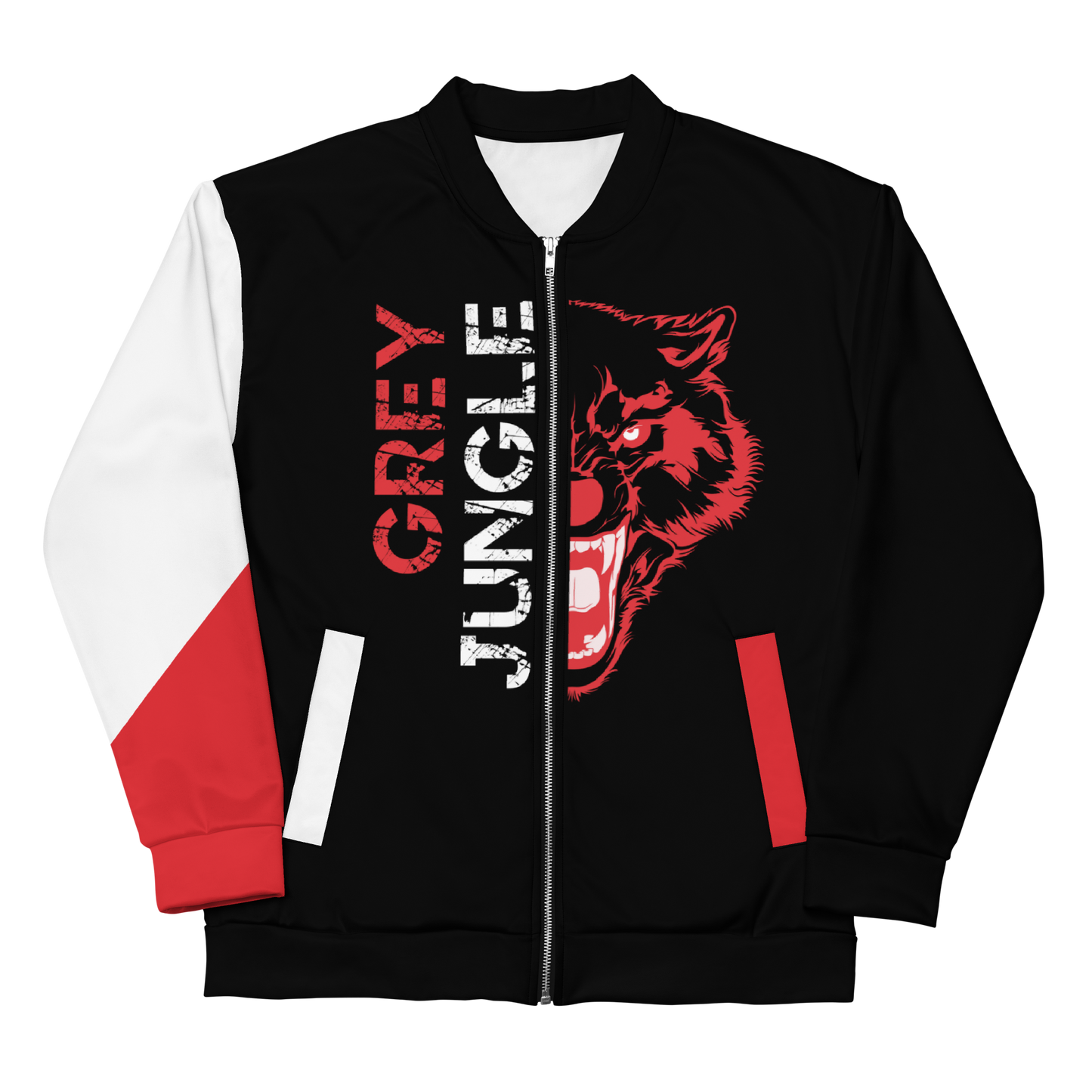 Black & Red | Bomber Jacket