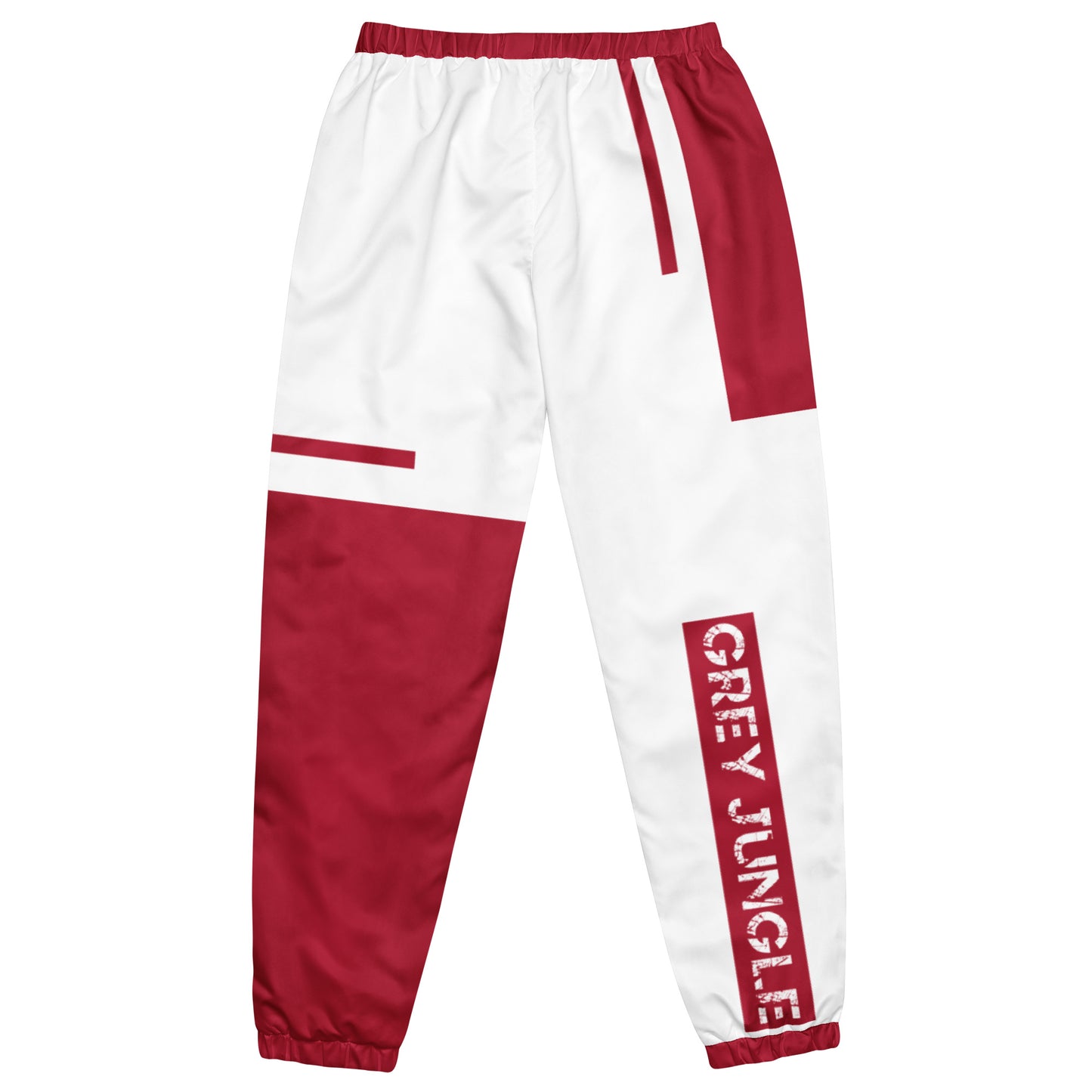 Windbreaker Pants | Red & White | Cherry 12s Collection