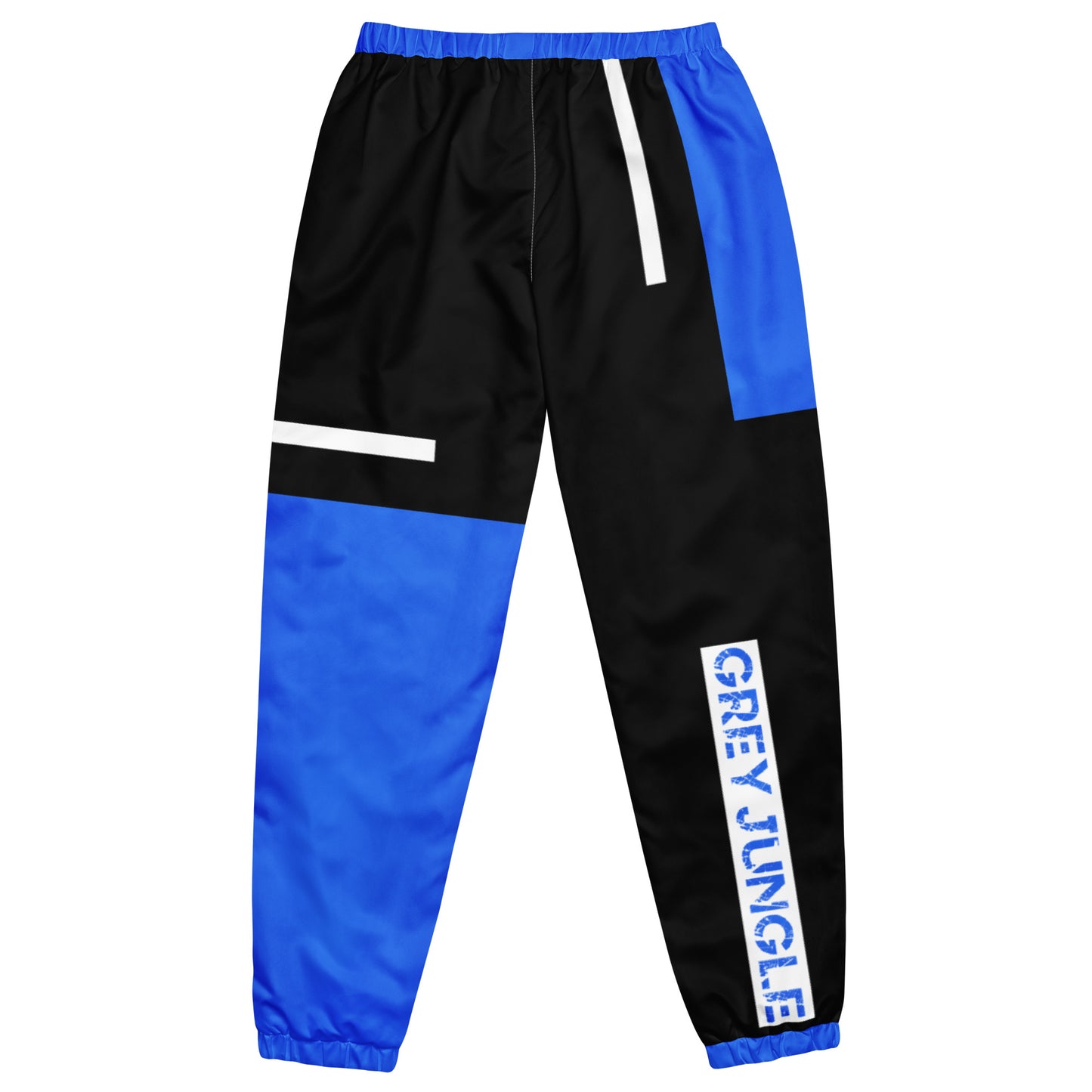 Unisex Windbreaker Pants | Blue, Black & White | 1 Royal Blues Collection