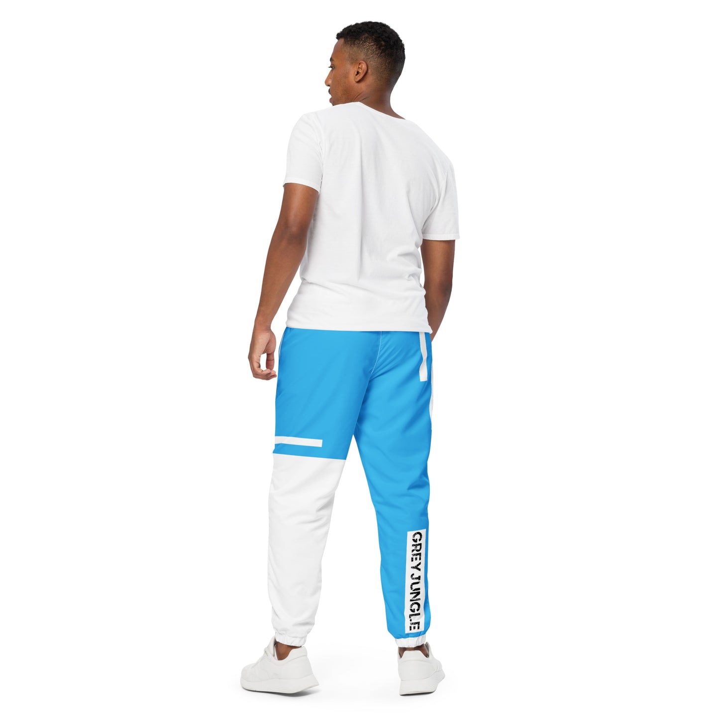 Retro Powder Blue Unisex Track Pants