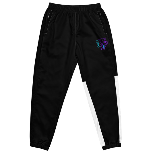 Black & Purple | Trackpants