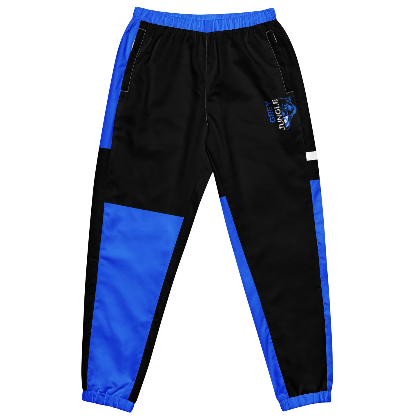 Unisex Windbreaker Pants | Blue, Black & White | 1 Royal Blues Collection