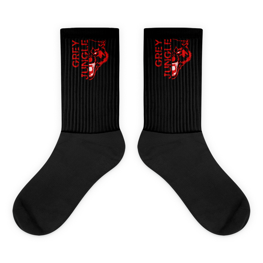 Socks | Black & Red