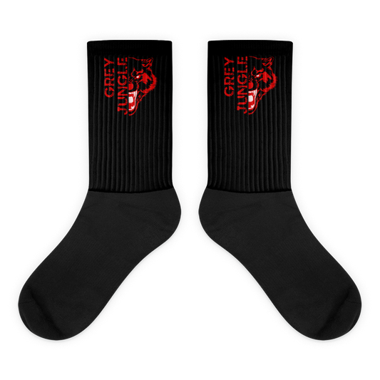 Socks | Black & Red