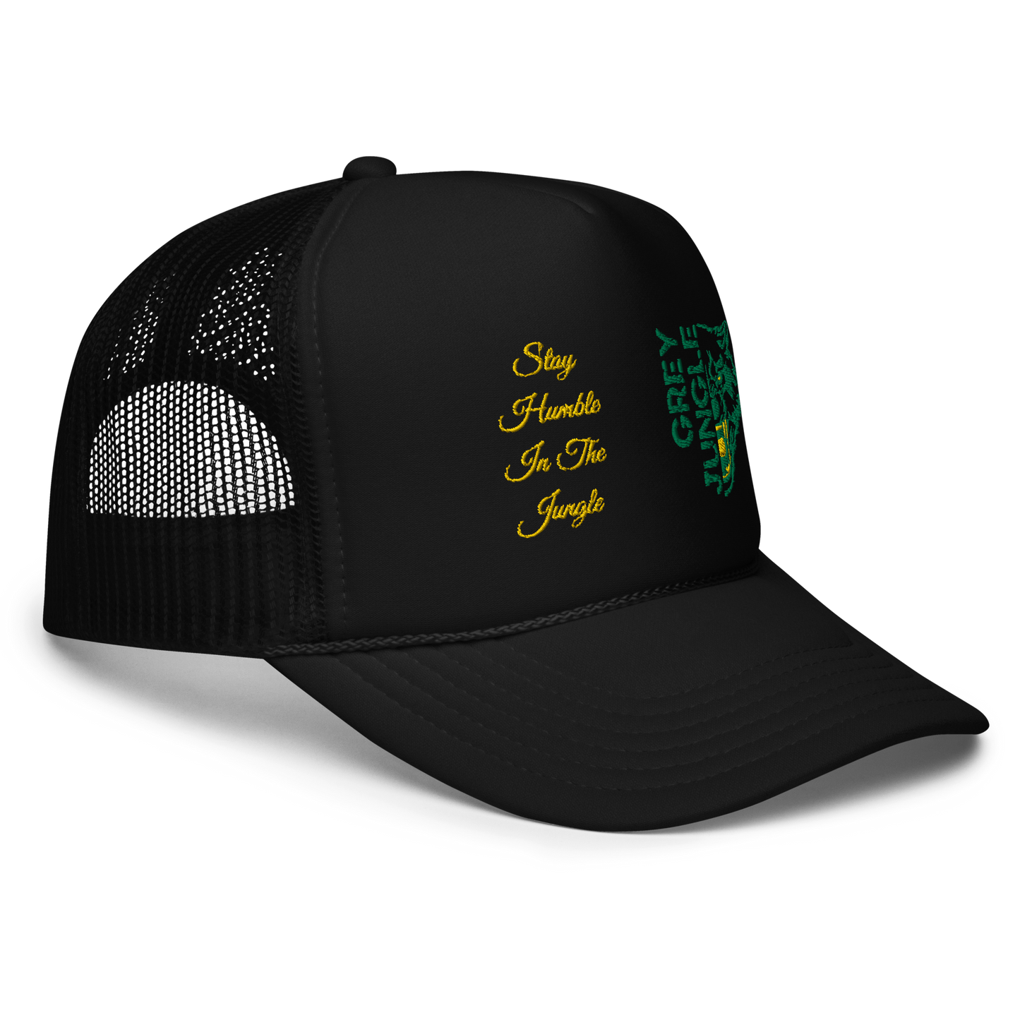 Trucker Hat | Green & Gold Collection | Embroidery