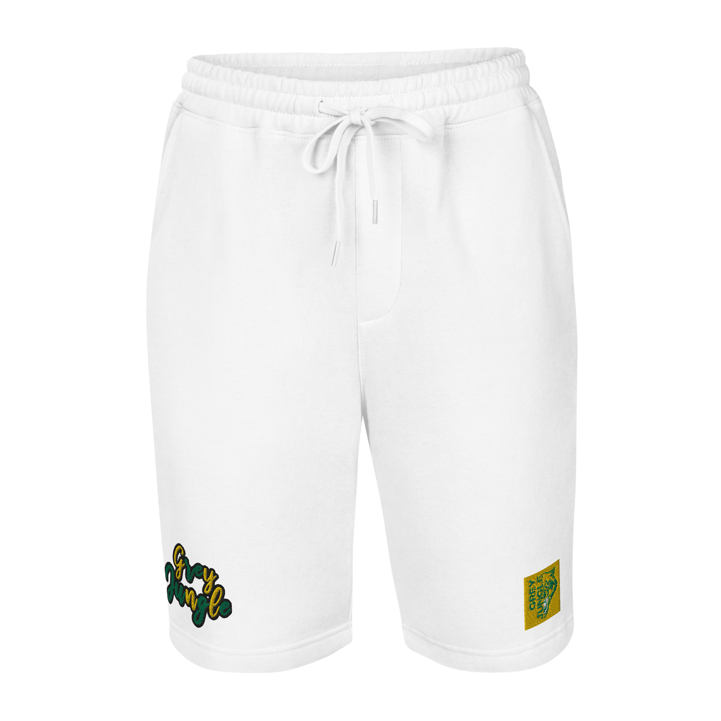 Shorts | Fleece | Embroidered | Green & Gold Collection