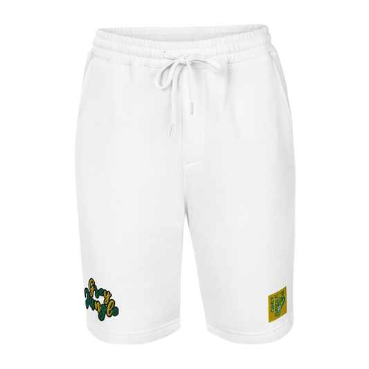 Shorts | Fleece | Embroidered | Green & Gold Collection