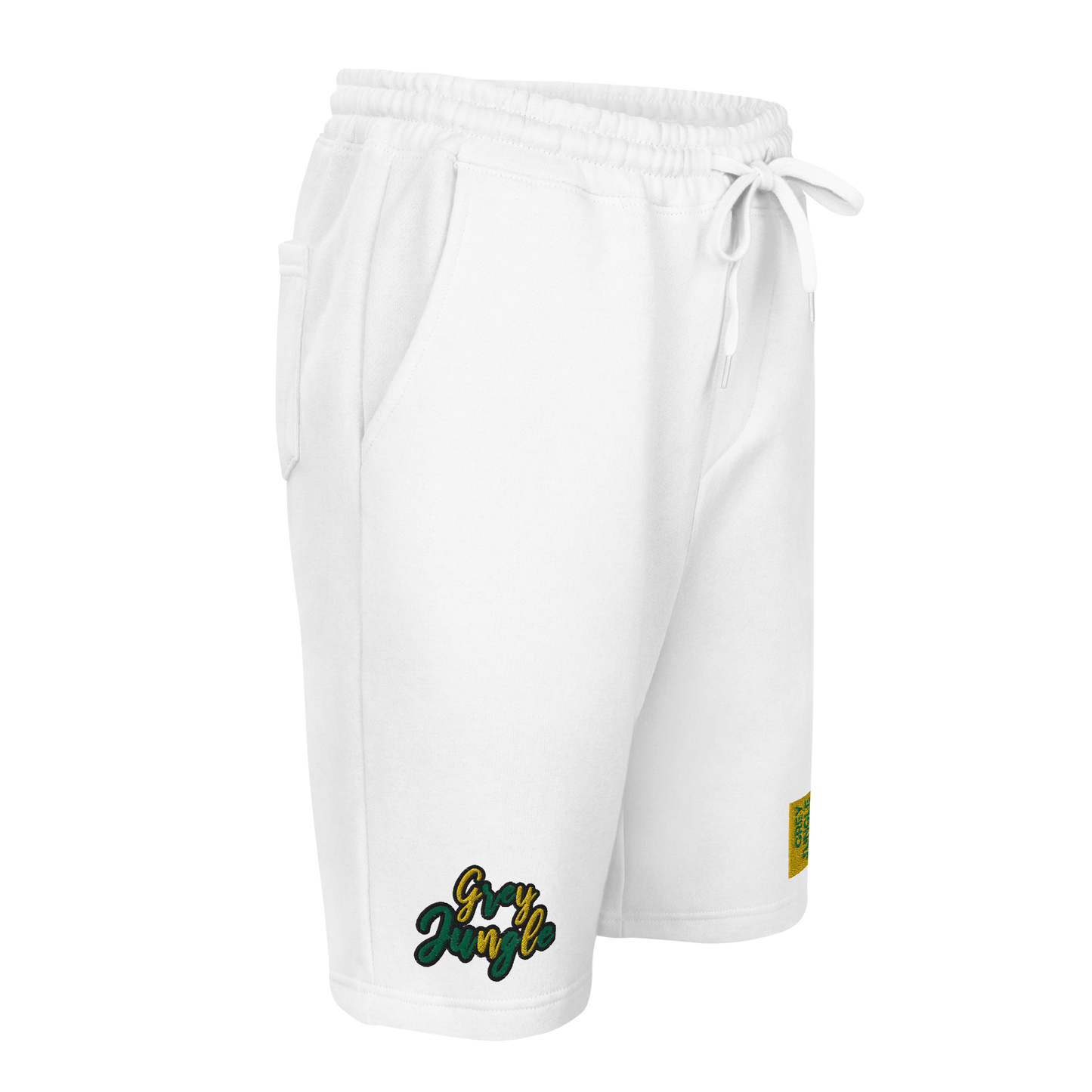 Shorts | Fleece | Embroidered | Green & Gold Collection