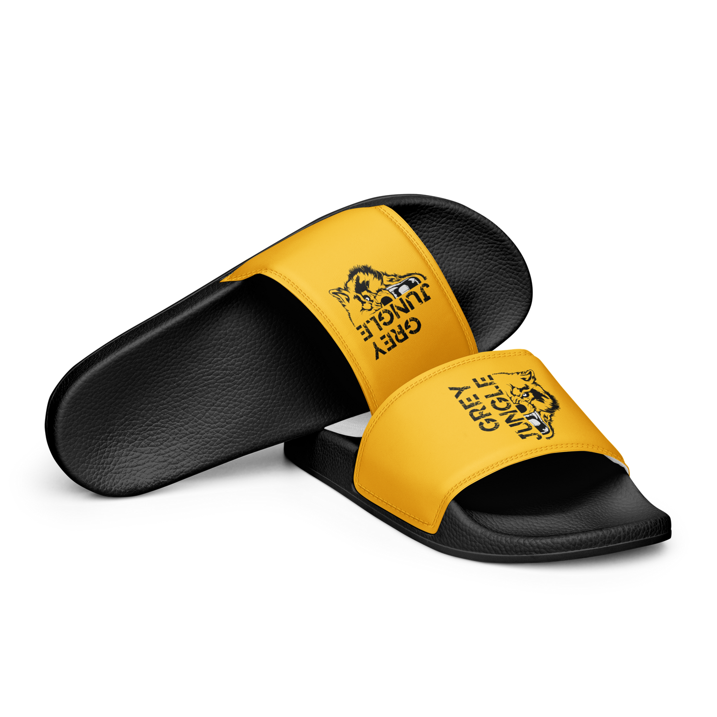 Slides | Black | Black & Yellow Limited Edition