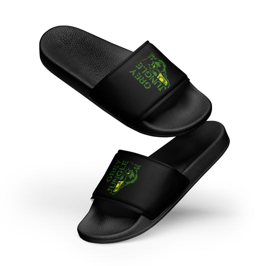 Slides | Black | Green & Gold Collection