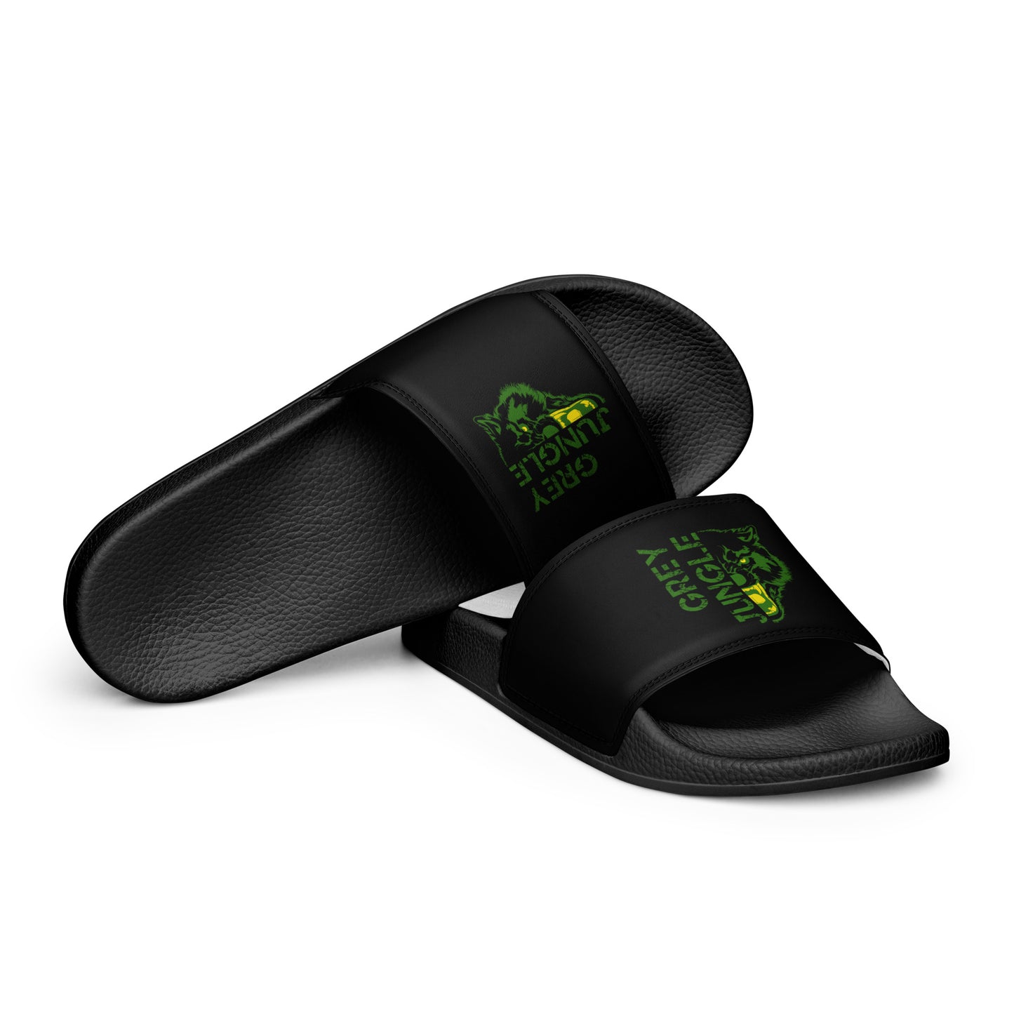 Slides | Black | Green & Gold Collection