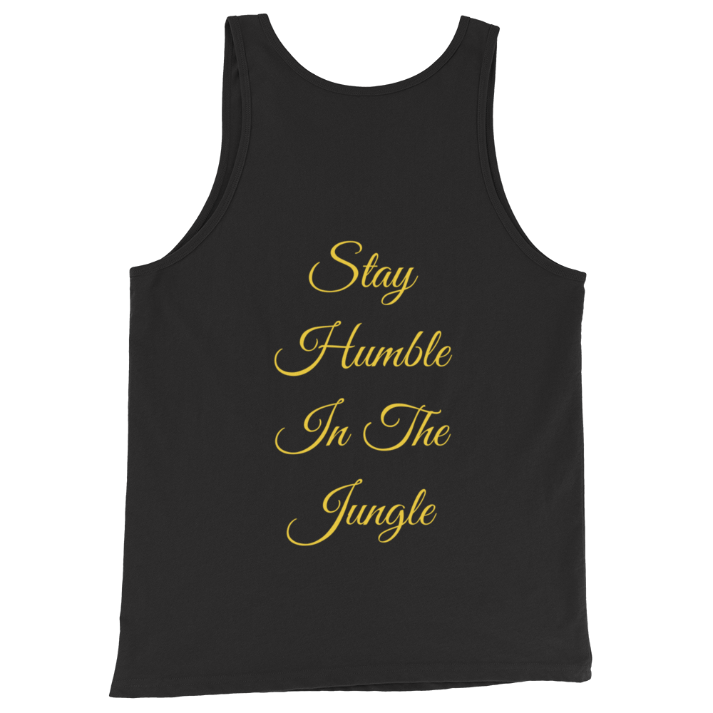 Tank Top | Black | Green & Gold Collection | Gold Back