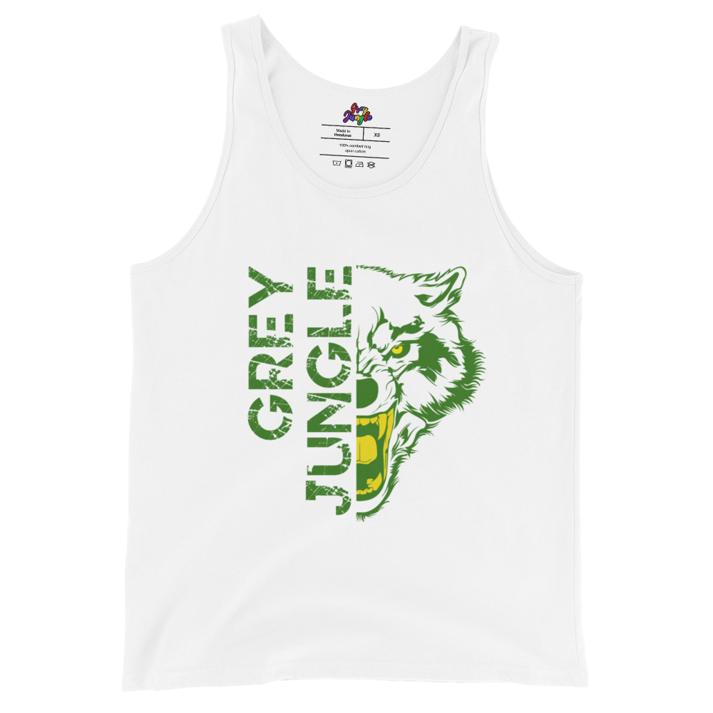 Tank Top | White | Green & Gold Collection