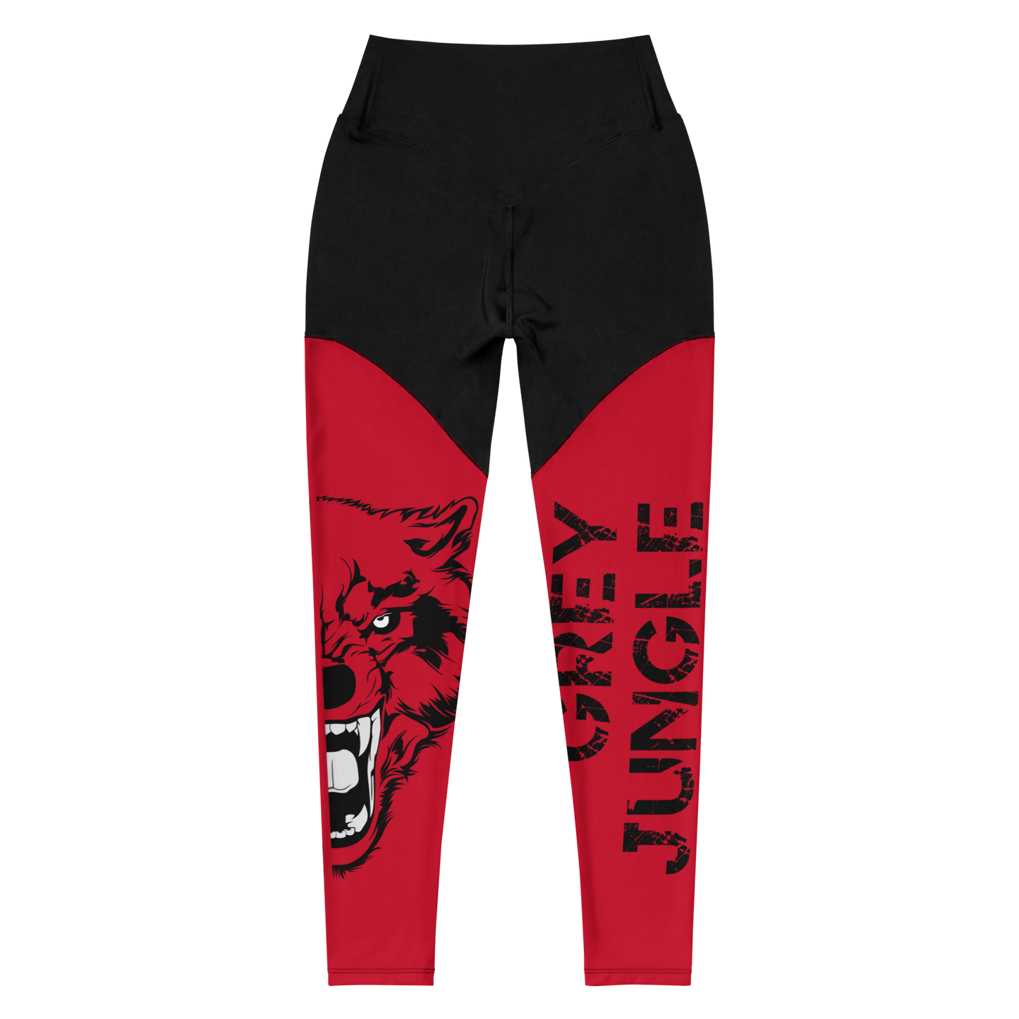 Leggings | Black & Red | Limited Edition