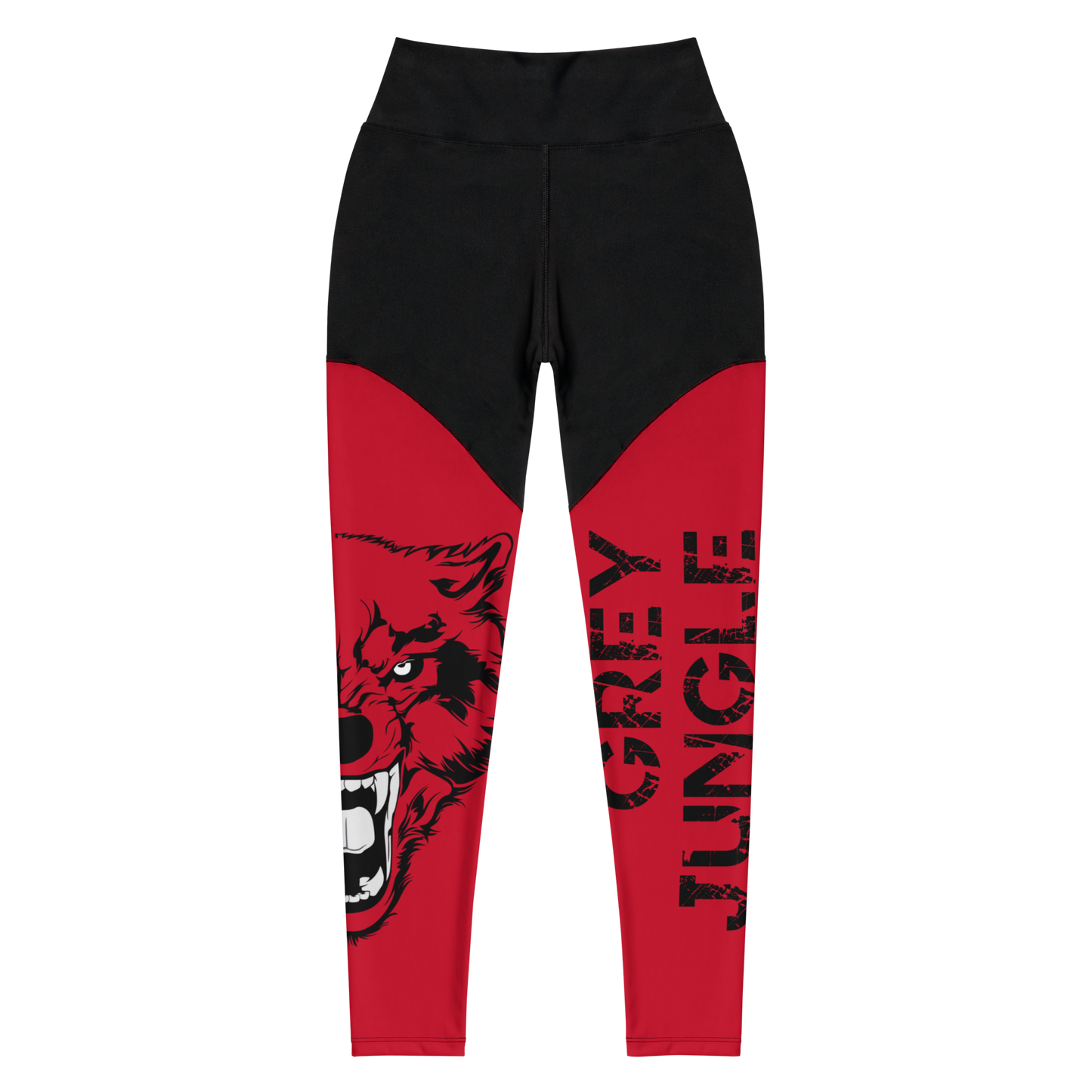 Leggings | Black & Red | Limited Edition