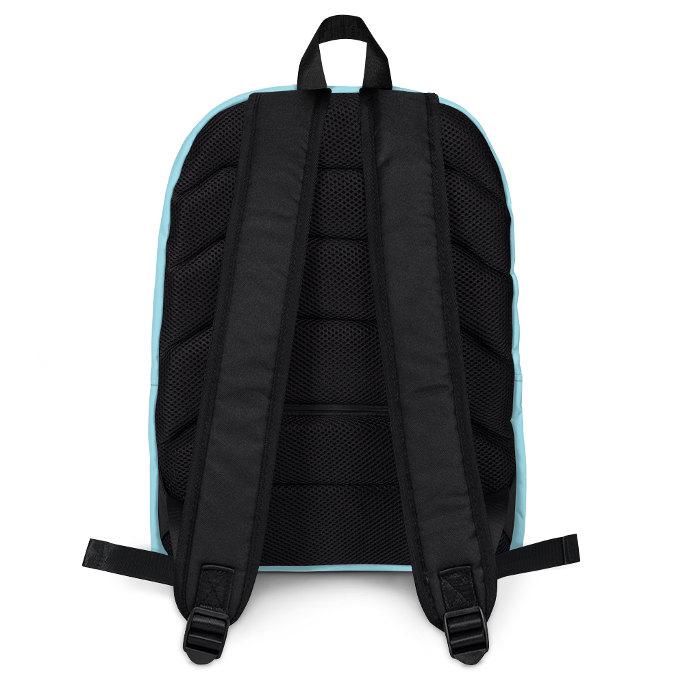 Backpack | Logo Half Front | Light Blue