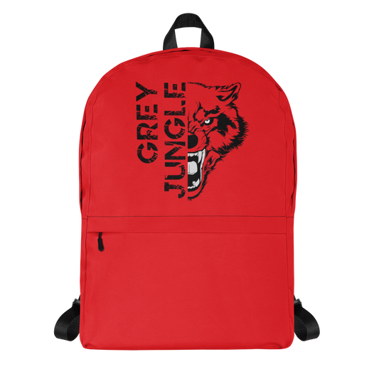 Backpack | Logo Half Front | Red