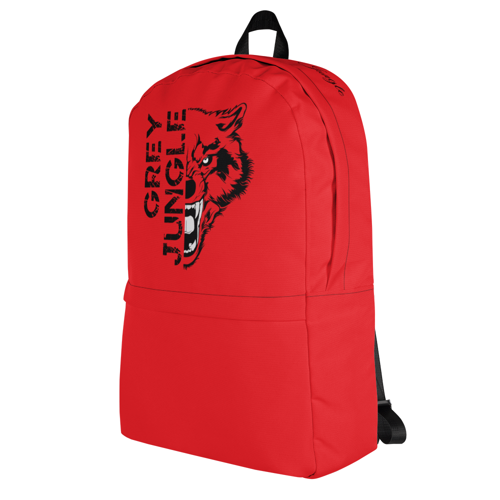 Backpack | Logo Half Front | Red