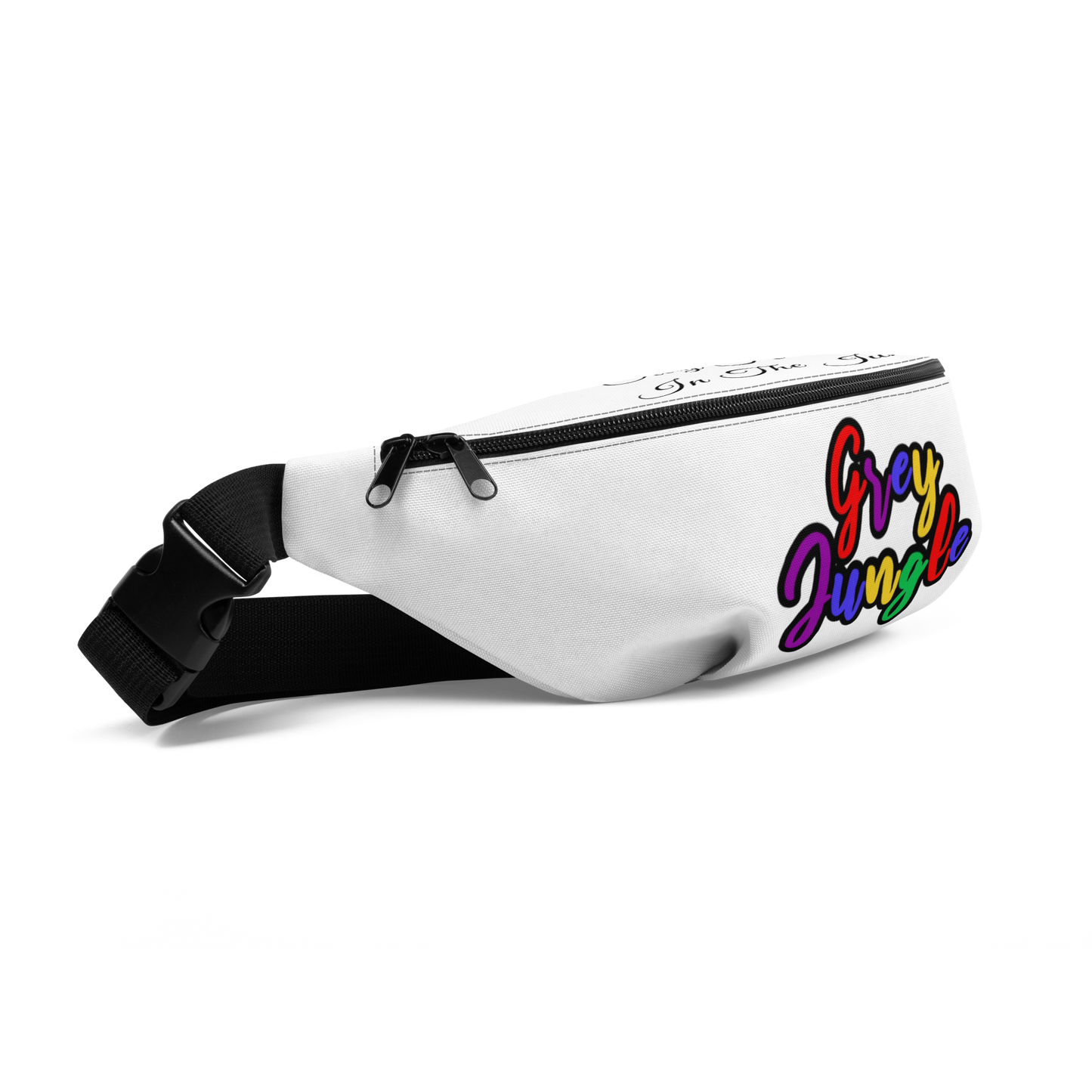 Fanny Pack | Word Logo | White