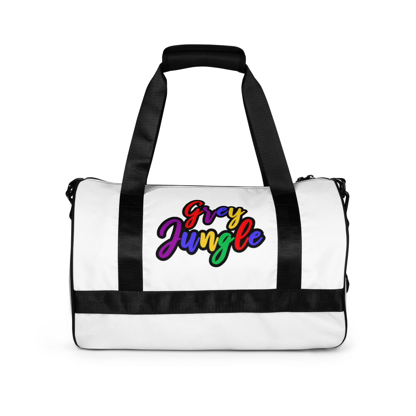 Gym Bag | Word Only | White