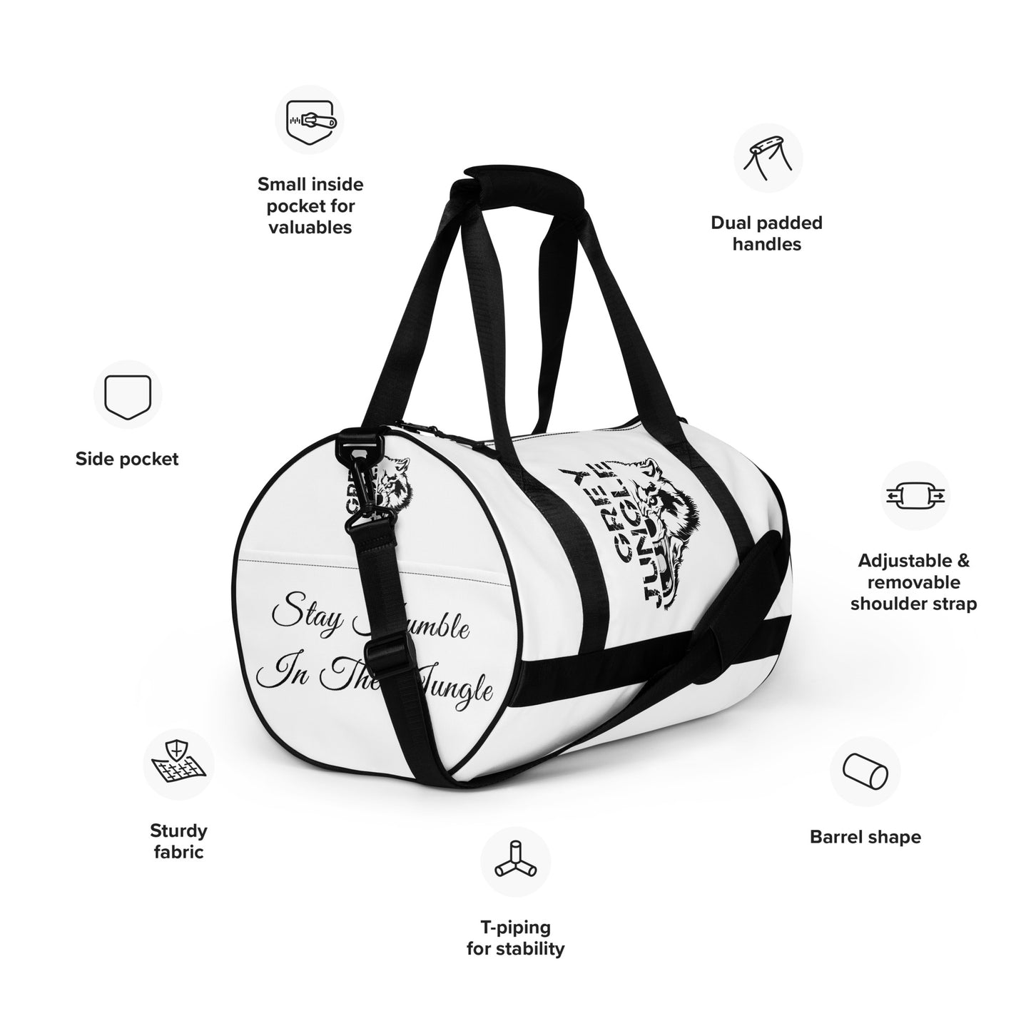 Gym Bag | White