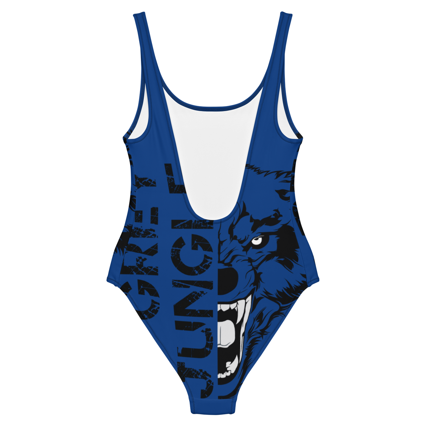 Swimsuit One-Piece | Logo Only | Blue